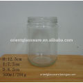 wholesale round glass jar 300ml glass honey jar